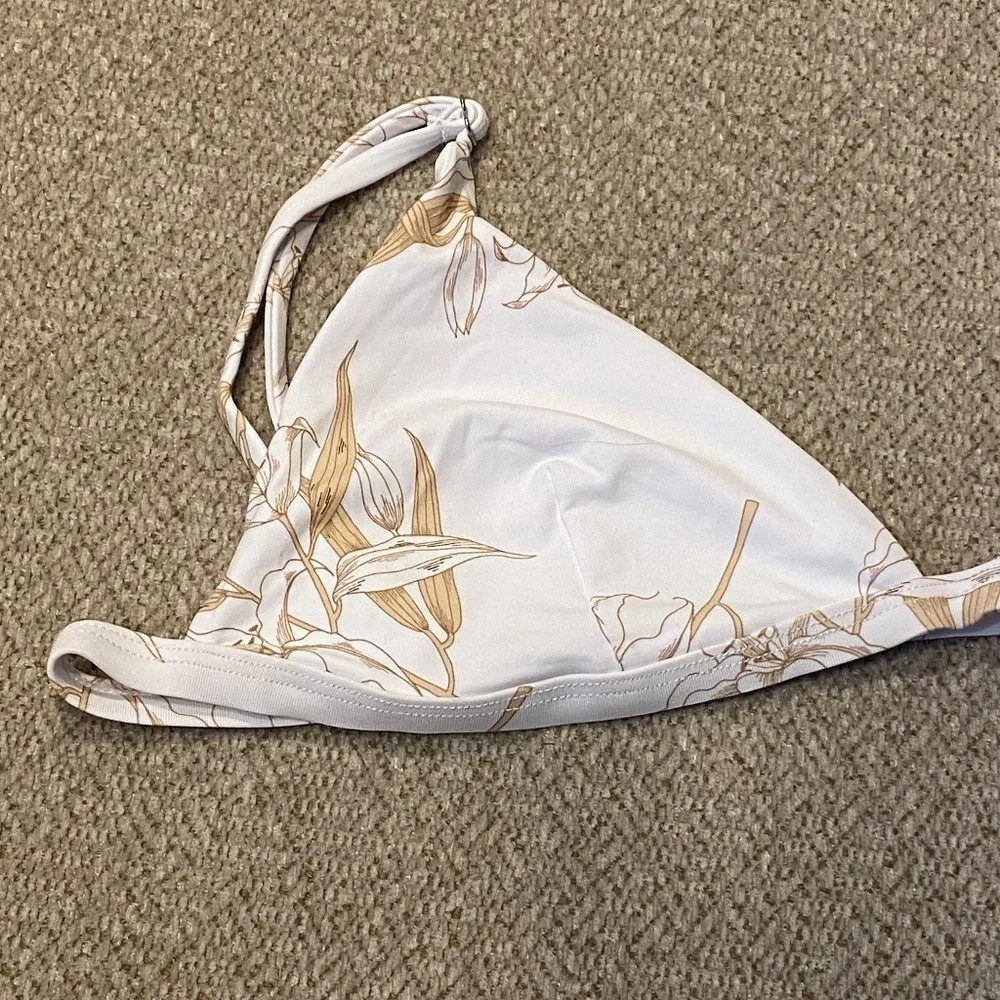 New! Revel Rey White Lily Alice bikini set 14410 - Picture 8 of 16